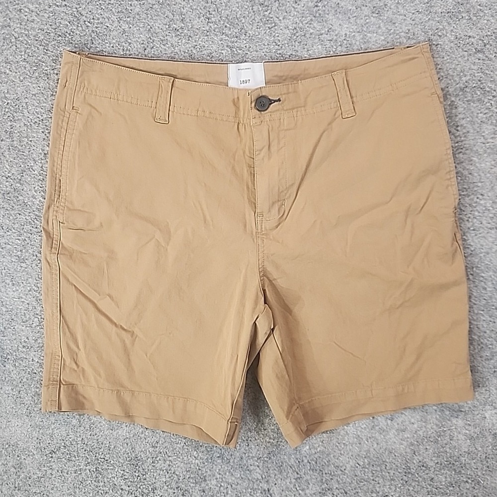1897 Original Established‎ Chino Shorts Men's Sz 36 Brown Hiking 4-pockets